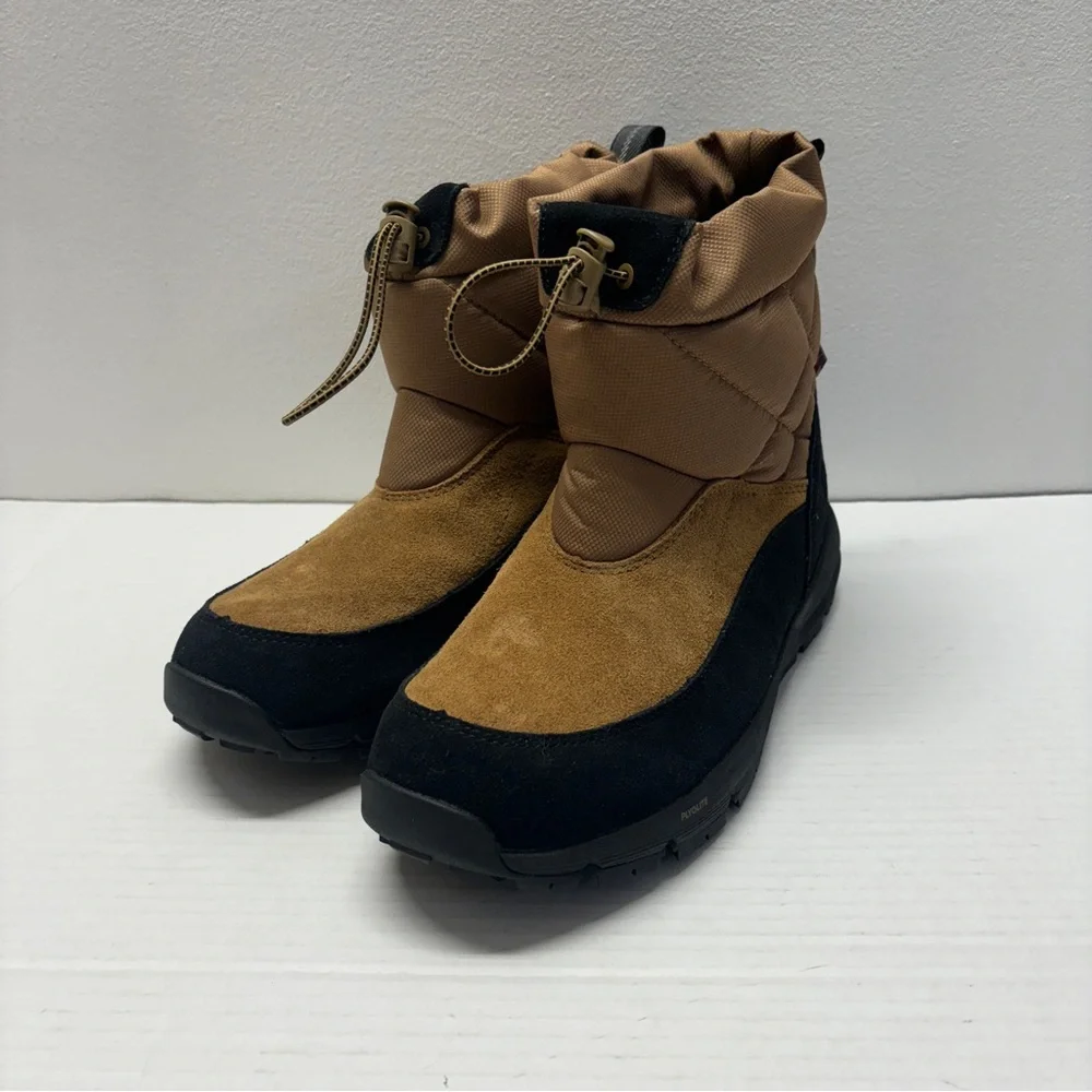 NWOT Danner Men’s Silver Snow Boots Pull On Tan Black Sz 9
